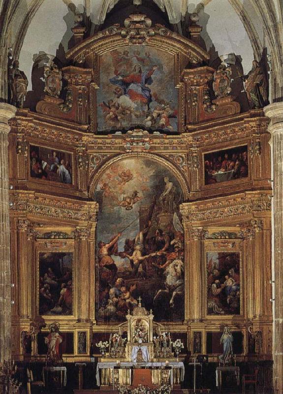 Francisco Rizi Altarpiece Sweden oil painting art